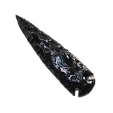 1 Obsidian Ornamental Spearhead  #367     Arrowhead