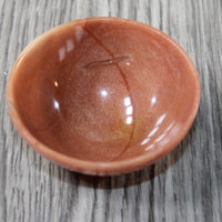 1 Jasper Trinket Bowl  3 inch diameter #1849