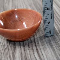 1 Jasper Trinket Bowl  3 inch diameter #1849