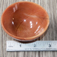 1 Jasper Trinket Bowl  3 inch diameter #1849