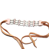 1 Bone Hairpipe Bead Arm Band  #1767        Mountain Man Jewelry