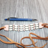 1 Bone Hairpipe Bead Arm Band  #1767        Mountain Man Jewelry