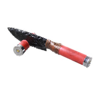 Shotgun Shell Handle Obsidian Blade Ornamental Knife #3558  Mountain Man Knife