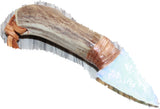 Antler Handle  Opalite Blade Knife Necklace  #16467  Mountain Man Necklace