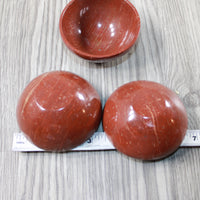 3 Gemstone Trinket Bowls  3 inch diameter #8149