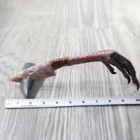 Turkey Foot Handle Stone Blade Ornamental Knife #7658    Mountain Man Knife