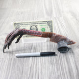 Turkey Foot Handle Stone Blade Ornamental Knife #7658    Mountain Man Knife
