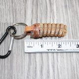 Large Rattlesnake Rattle Key Ring   #25367       Key Chain