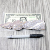 1 Stone Ornamental Tomahawk Head #6349  Ax Axe Hatchet
