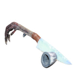 Turkey Foot Handle Opalite Blade Ornamental Knife #26467