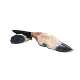 Deer Foot Handle Obsidian  Blade Ornamental Knife # 24067