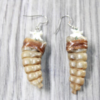 Rattlesnake Rattle Earrings  #6158  Mountain Man Earrings