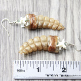 Rattlesnake Rattle Earrings  #6158  Mountain Man Earrings