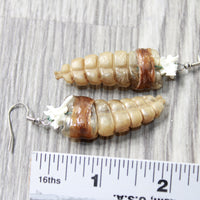 Rattlesnake Rattle Earrings  #6158  Mountain Man Earrings