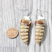 Rattlesnake Rattle Earrings  #6158  Mountain Man Earrings