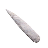 1 Stone Ornamental Spearhead  #567     Agate Jasper Arrowheads