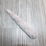 1 Stone Ornamental Spearhead  #567     Agate Jasper Arrowheads