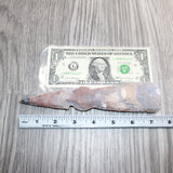 1 Stone Ornamental Tomahawk Head # 667      Agate Jasper Ax Axe Hatchet