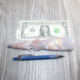 1 Stone Ornamental Tomahawk Head # 667      Agate Jasper Ax Axe Hatchet