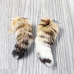 Bobcat Tail Earrings  #6359  Mountain Man Earrings