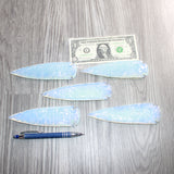 5 Opalite Ornamental Spearheads  #467      Arrowhead