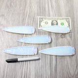 5 Opalite Ornamental Spearheads  #3359      Arrowhead