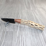 Cholla Cactus Wood Handle Obsidian  Blade Ornamental Knife # 21467