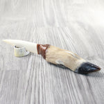Deer Foot Handle Bone Blade Ornamental Knife #1559    Mountain Man Knife