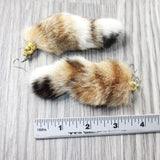 Bobcat Tail Earrings  #6559  Mountain Man Earrings