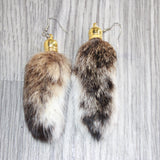 Bobcat Tail Earrings  # 30967