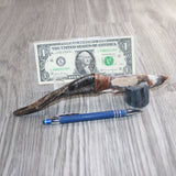 Goat Horn Handle Stone Blade Ornamental Knife #22667
