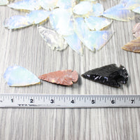 100 Large Ornamental Arrowheads  #armory959    Arrowhead