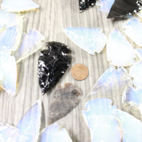 100 Large Ornamental Arrowheads  #armory959    Arrowhead