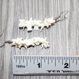 Rattlesnake Vertebrae  Earrings  #25467