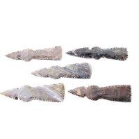 5 Stone Ornamental Tomahawk Heads #0340 Ax Axe Hatchet
