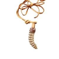 Very Large Rattlesnake Rattle  Necklace  #4859    Mountain Man Necklace