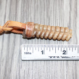 Very Large Rattlesnake Rattle  Necklace  # 25267