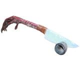 Turkey Foot Handle Opalite Blade Ornamental Knife # 26567