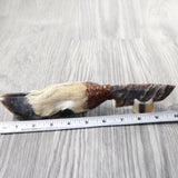 Deer Foot Handle Stone Blade Ornamental Knife #9859    Mountain Man Knife