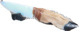 Deer Foot Handle Opalite Blade Ornamental Knife #24167