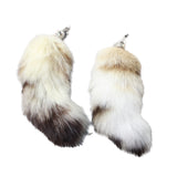 Bobcat Tail Earrings  #6059  Mountain Man Earrings