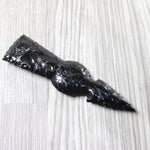 1 Obsidian Ornamental Tomahawk Head  #5459    Axe Hatchet Ax