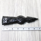 1 Obsidian Ornamental Tomahawk Head  #5459    Axe Hatchet Ax