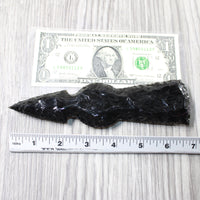 1 Obsidian Ornamental Tomahawk Head  #5459    Axe Hatchet Ax