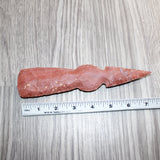 1 Stone Ornamental Tomahawk Head #767       Agate Jasper Ax Axe Hatchet
