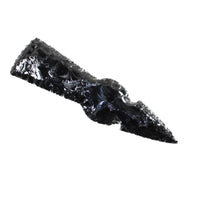 1 Obsidian Ornamental Tomahawk Head  #6559    Axe Hatchet Ax