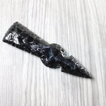 1 Obsidian Ornamental Tomahawk Head  #6559    Axe Hatchet Ax