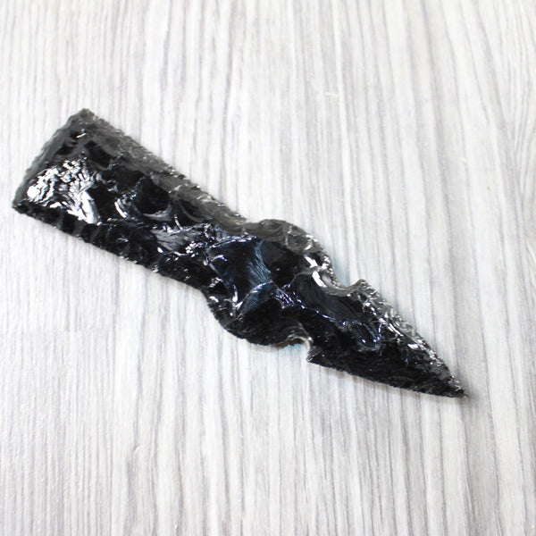 1 Obsidian Ornamental Tomahawk Head  #6559    Axe Hatchet Ax