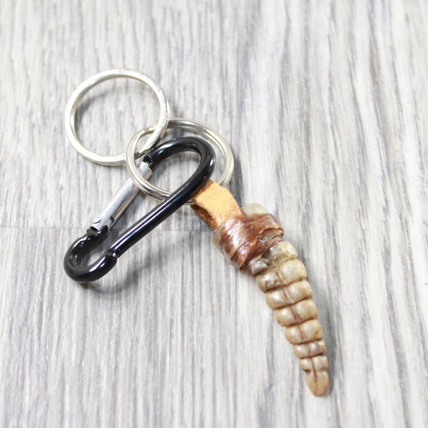 Rattlesnake Rattle Key Ring   #4759       Mountain Man Key Chain
