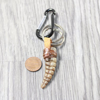 Rattlesnake Rattle Key Ring   #4759       Mountain Man Key Chain